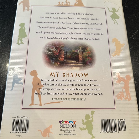 Thomas Kinkade ”A Child’s Garden of Verses”1999.Book First Edition! - Picture 9 of 11